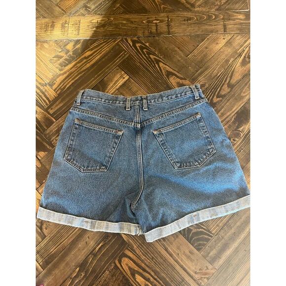 VTG Arizona Jean Co Denim Blue Jean Shorts Women 15 Spring Summer Grunge Casual - Picture 4 of 10